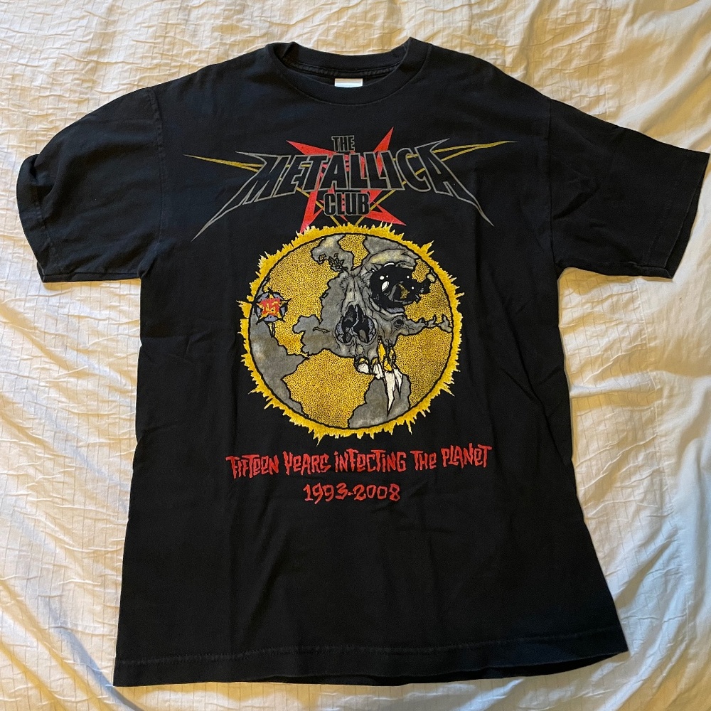 Metallica Metclub 2008 Vintage T-shirt